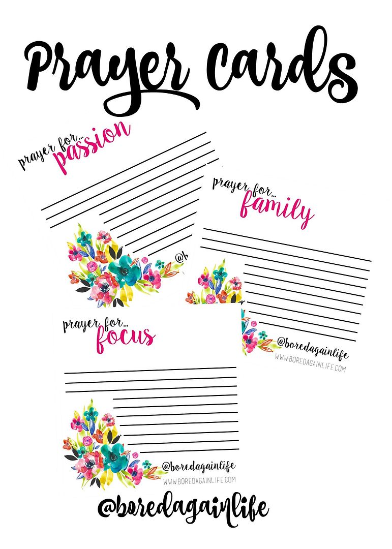 . FerVent Prayer Cards